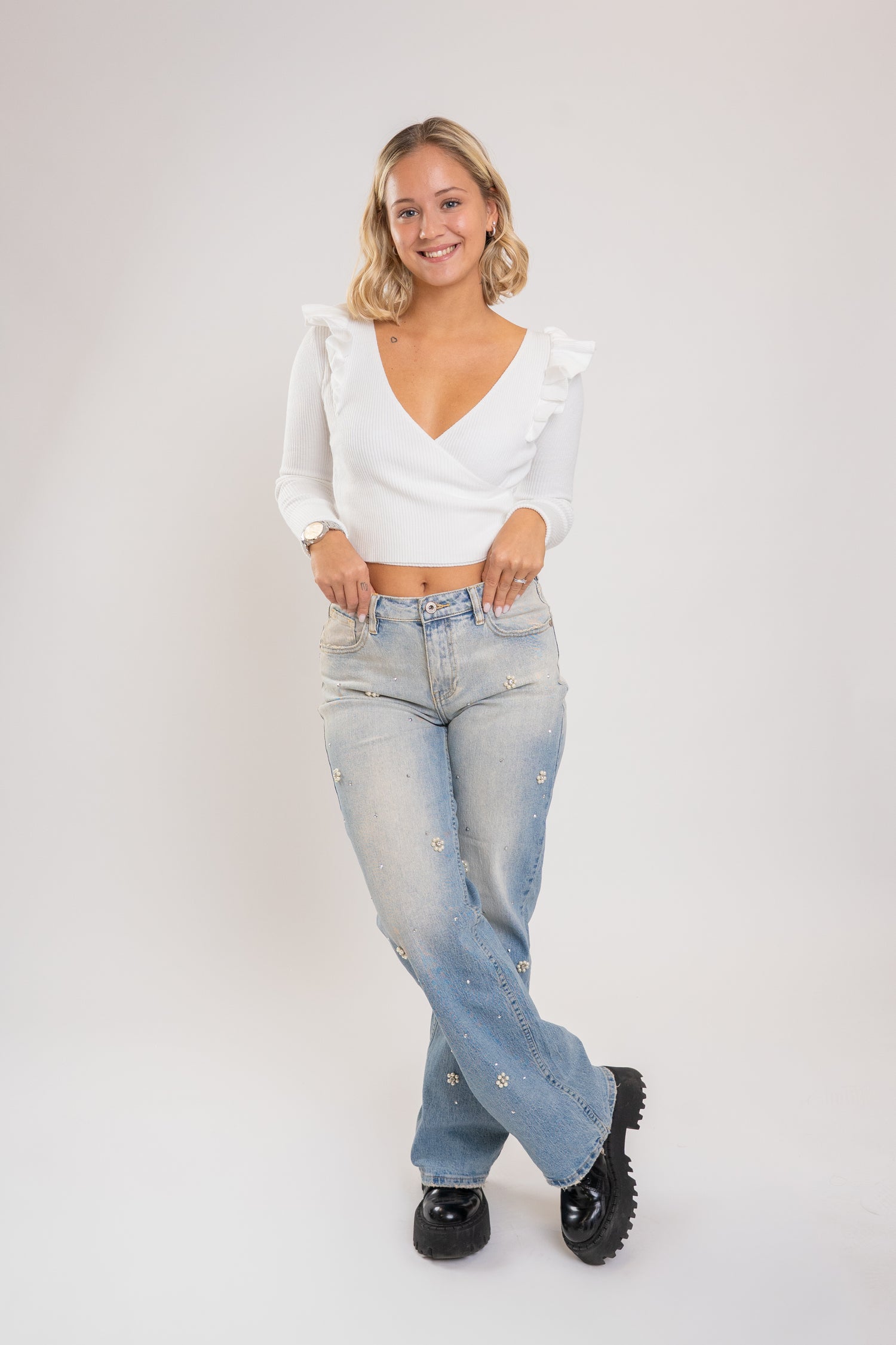 Jeans hlače PEARL