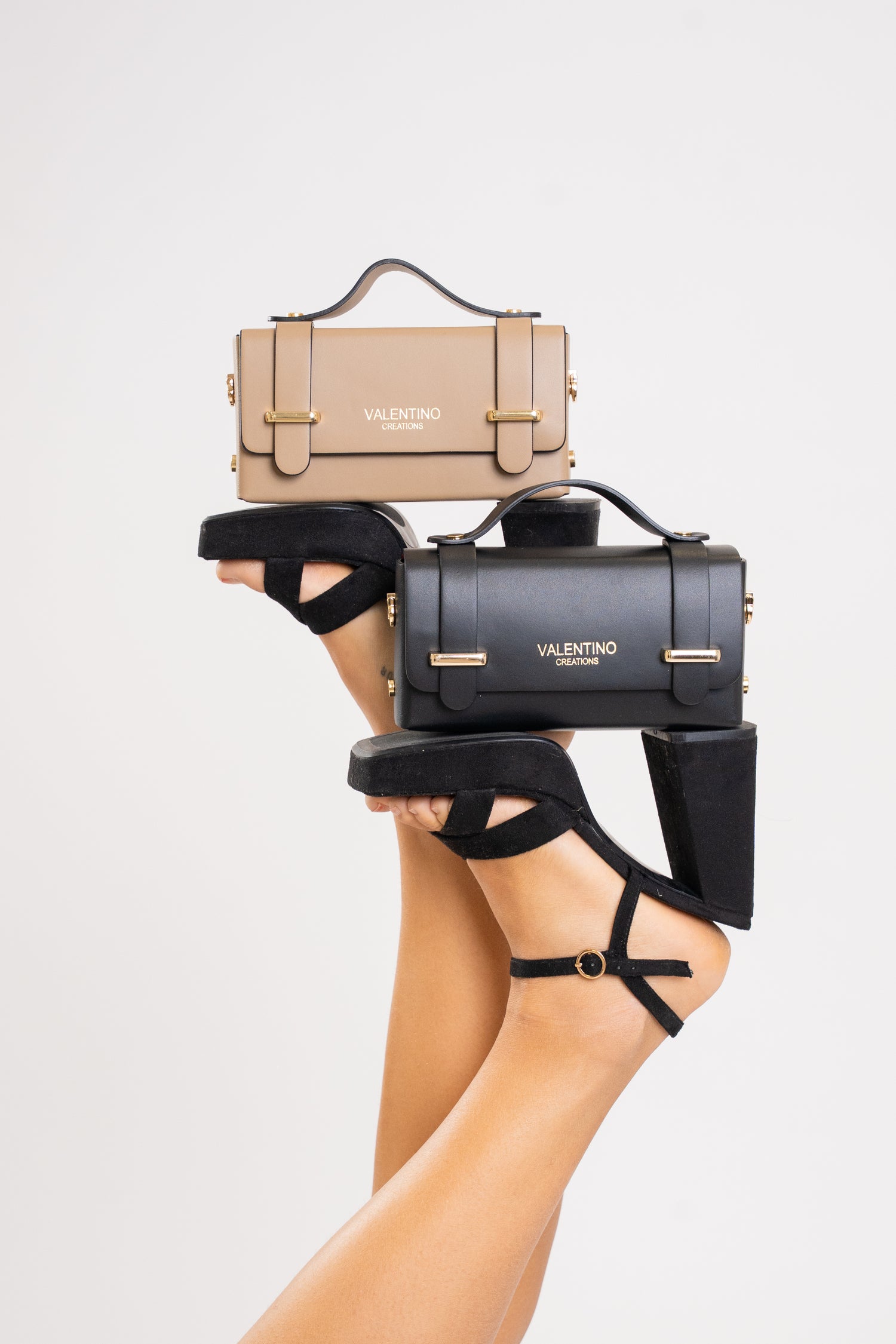 Torbica - Valentino cappuccino rjava